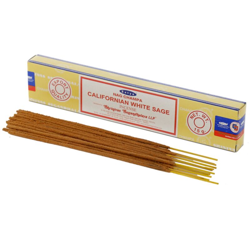 01406 VFM California White Sage – Satya Nag Champa Räucherstäbchen