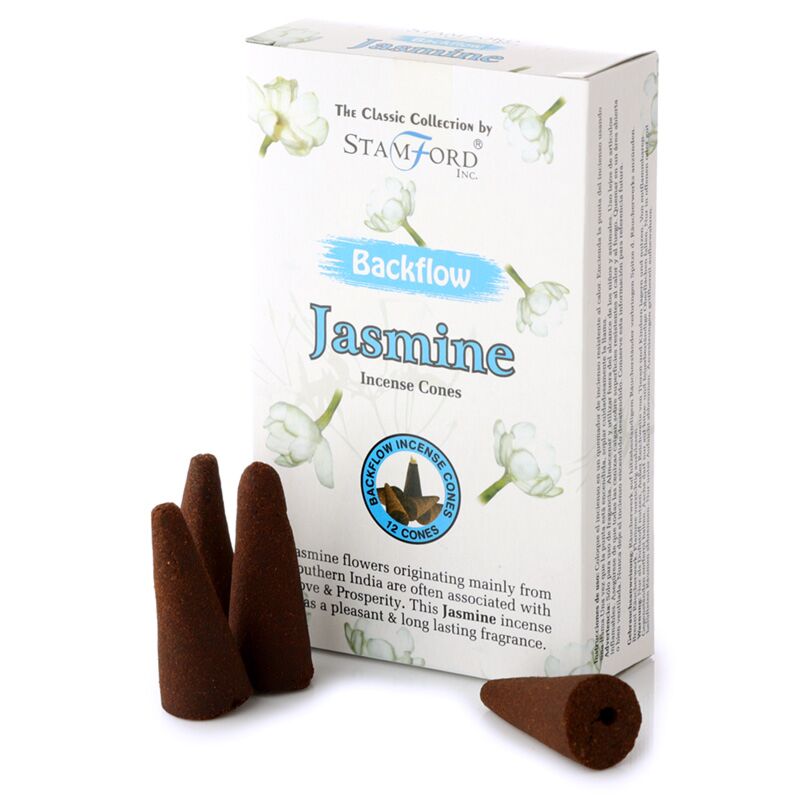 37426 Stamford Backflow-Räucherkegel – Jasmin