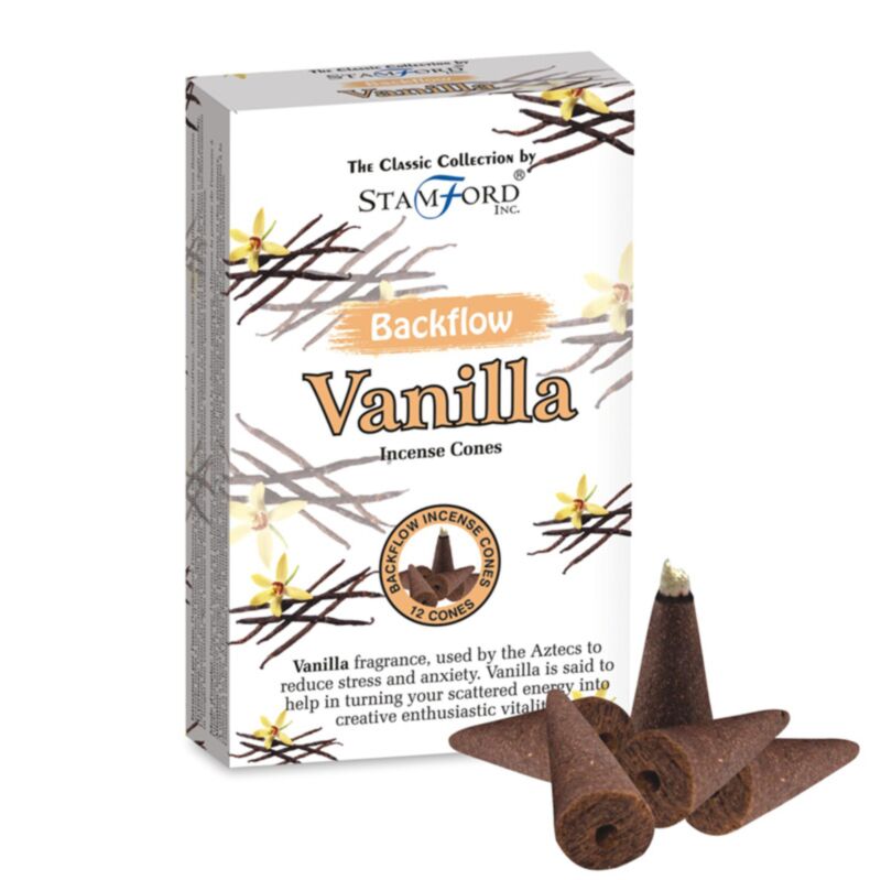 37431 Stamford Backflow-Räucherkegel – Vanille