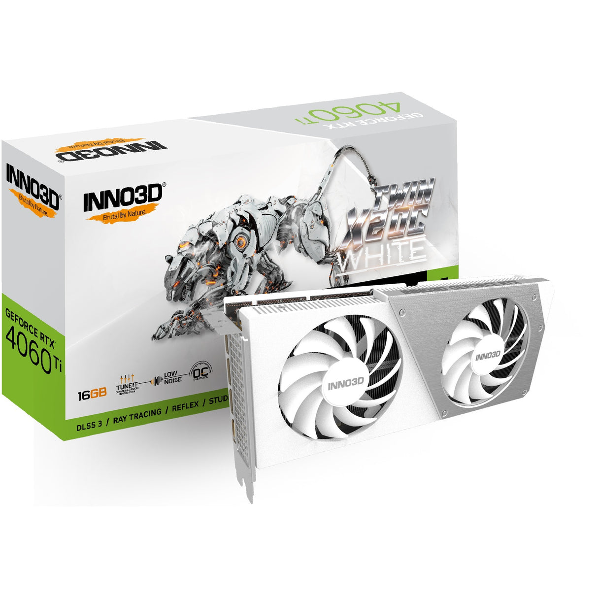 Inno3d Inno3d Geforce RTX 4060 Ti 16 GB Twin x2 OC Weiß