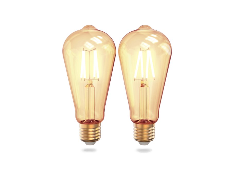Innr LED -Lampe - WiFi - E27 - Filament - Vintage Edison - 2 Stück dimmbar