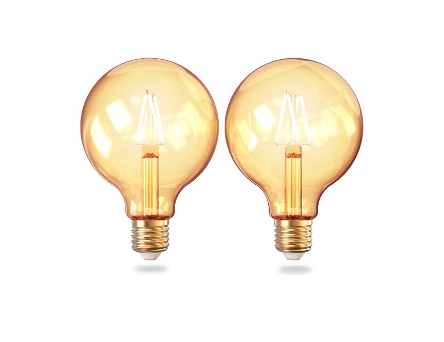 Innr LED -Lampe - WiFi - E27 - Filament - Vintage Globe - 2 Stücke
