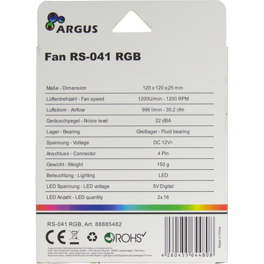 Inter-Tech Argus RS-041 RGB