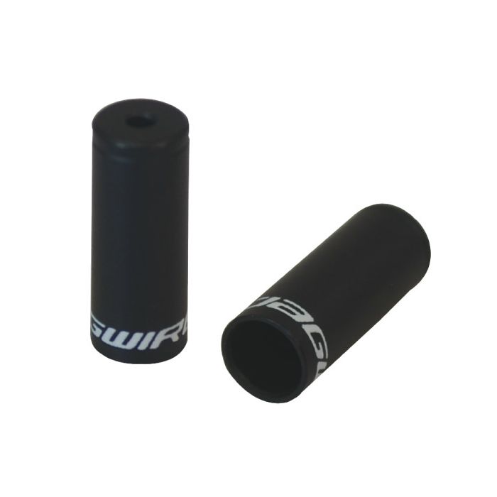 Jagwire Endkappen offen – 5 mm Bremse – Legierung (50 Stück) – schwarz