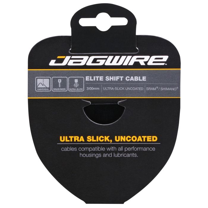Jagwire-Schaltkabel – Elite-polierter Ultra-Slick-Edelstahl – 1,1 x 3100 mm – Sram Shimano
