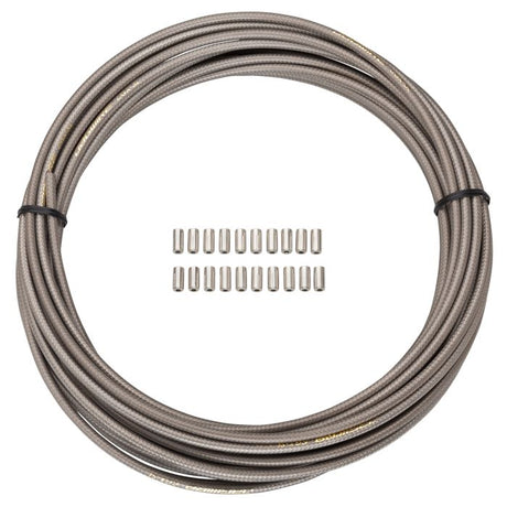Jagwire Bremsgehäuse 5 mm cgx-sl Slick-Lube (10 m) – Titan