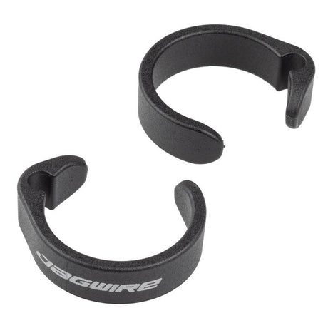 Jagwire Clipring – 3,2 mm E-Bike-Steuerkabel (19,0–22,2 mm) (10 Stück) – schwarz