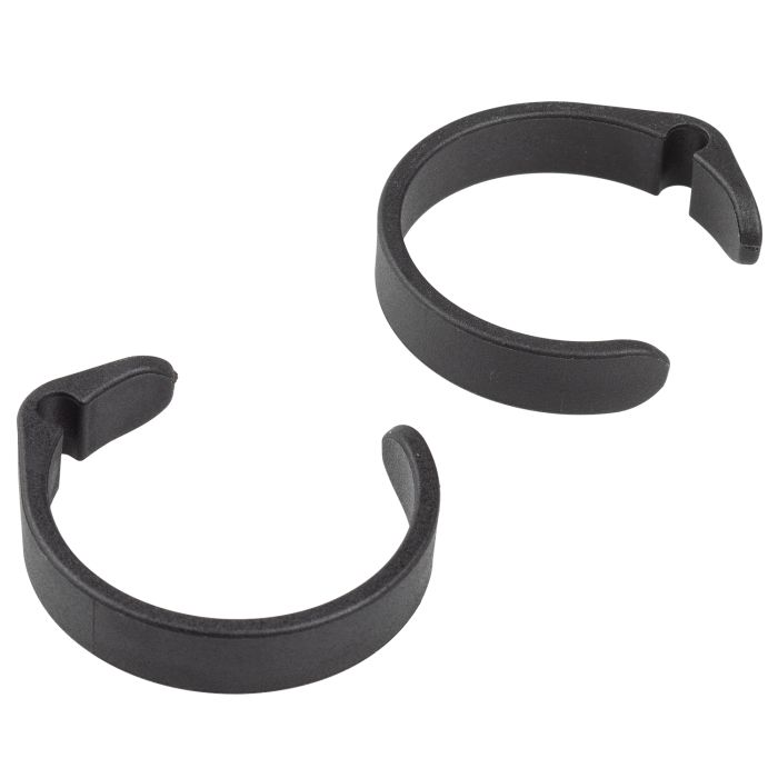 Jagwire Clipring – 3,2 mm E-Bike-Steuerkabel (28,00 – 31,8 mm) (10 Stück) – schwarz