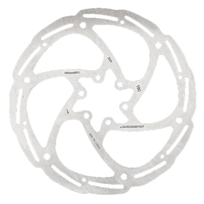Jagwire Basics BR1 Scheibenbremsscheibe – 6-Loch – 180 mm