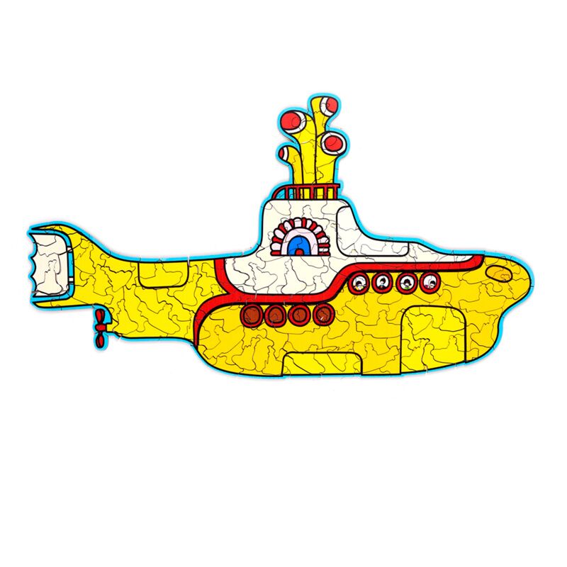Das gelbe U-Boot der Beatles, 130-teiliges Puzzle