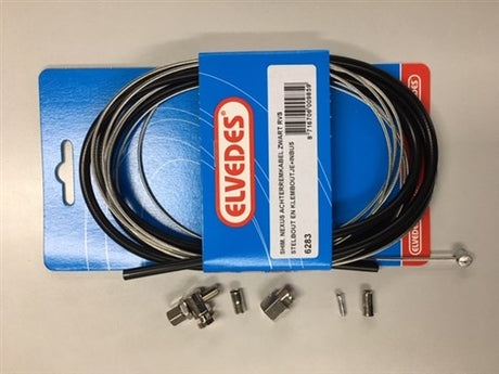 Rollerbrake Kabelkit Eledes BR -IM41 50 53 1700 mm 2250 mm Edelstahl - schwarz (auf der Karte)