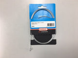 ELVEDES Rem Binnenkabel 2.000 mm 1 × 19 Drahtverzinke Ø1,5 mm mit T-Nipple Ø7 × 6 mm
