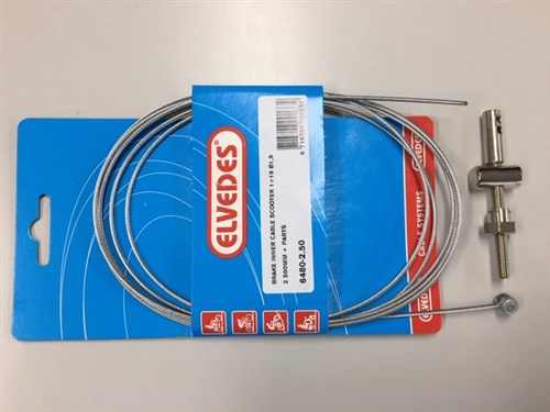 Elvedes Rem Binnenkabel Set Scooter Uni 2,5 m 6480