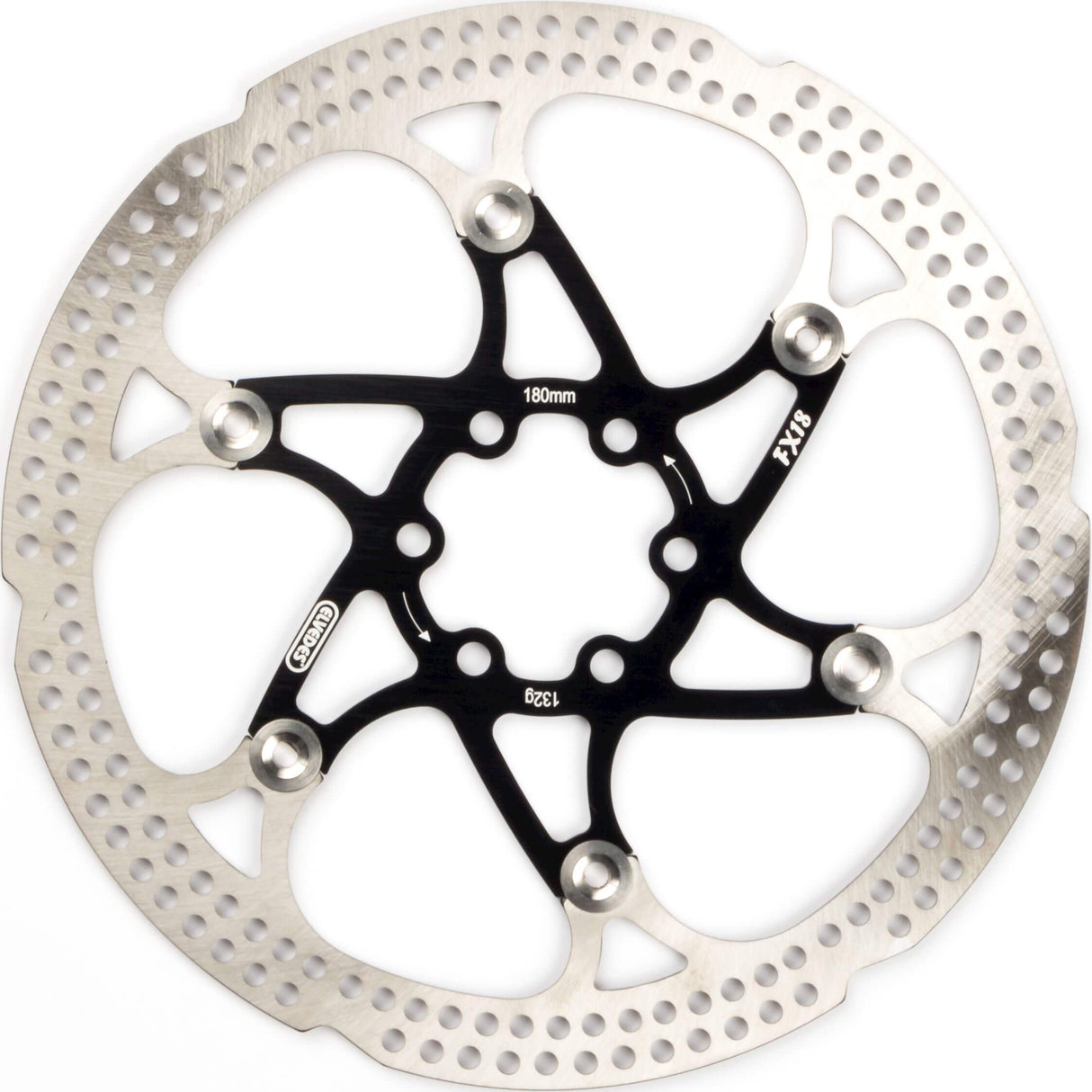 Bremsscheibe FX18 mit 6 Bremsscheibenschrauben -