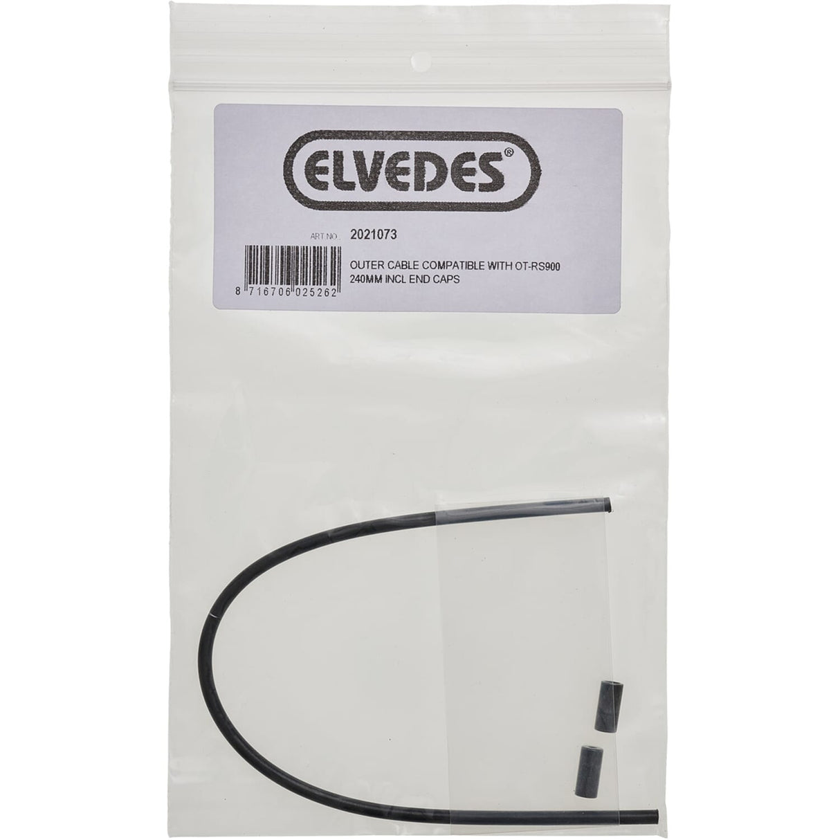 Elvedes Schakel udendørs kabel 240 mm inkl.2 Ferruolts Superflex