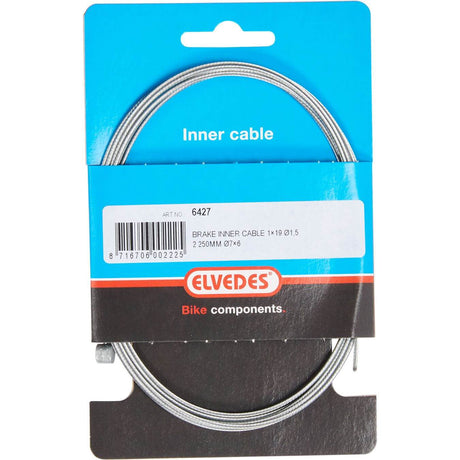 Elvedes Bremsinnenzug 2250 mm verzinkt ø1,5 mm T-Nippel (auf Karte)