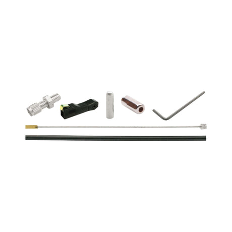 Getriebekabel -Set ELVEDES SRAM Universal 1700 2250mm verzinkt - schwarz (auf der Karte)