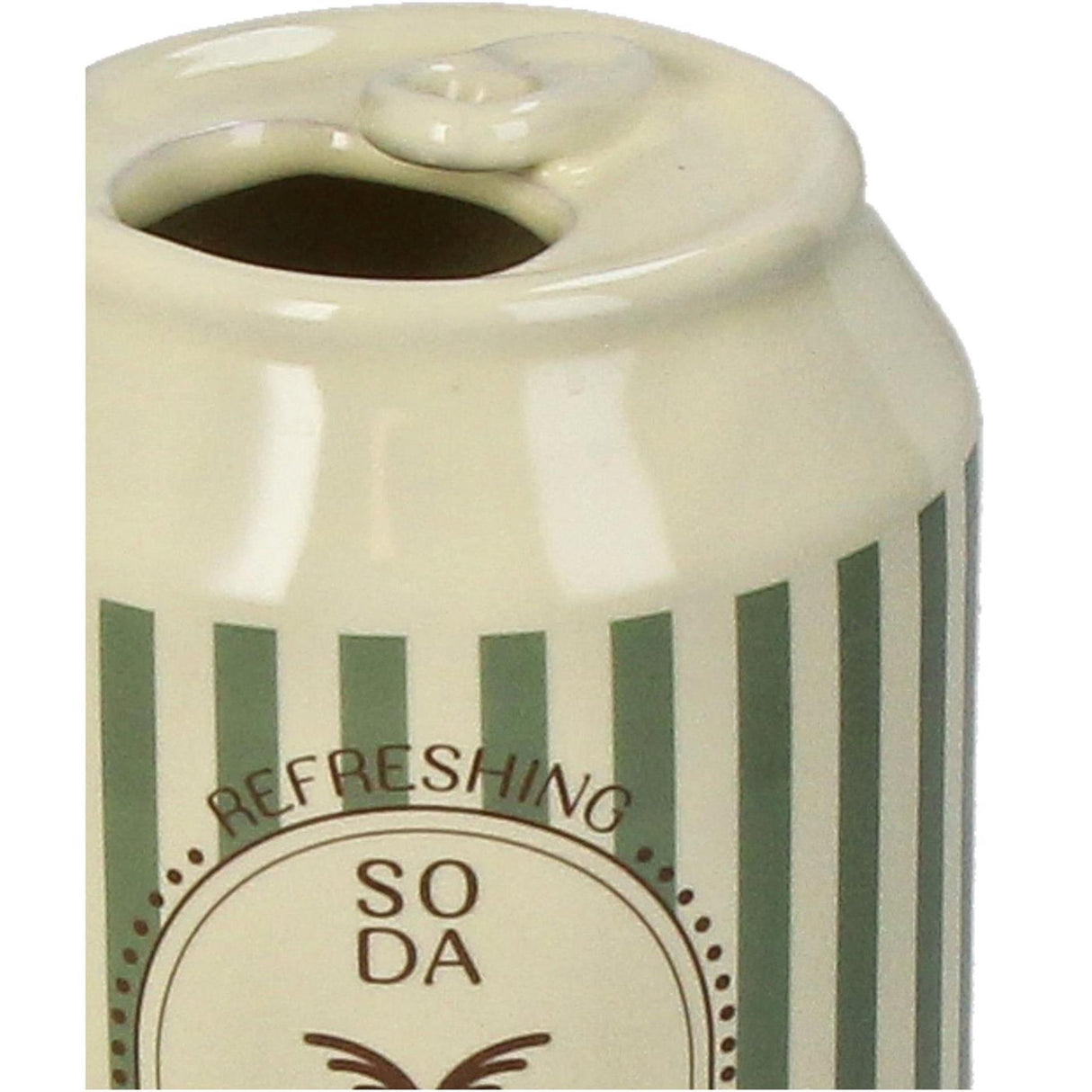 Kersten vaas soda can palma fine aardewerk 7x7x11.3cm