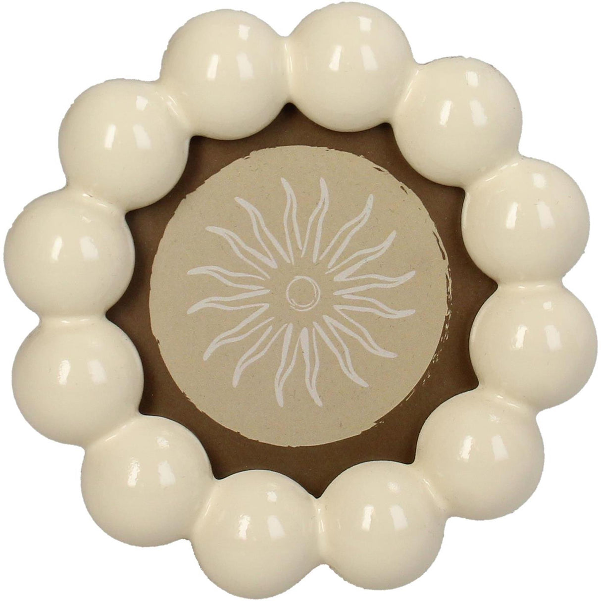 Kersten fotolijst bolletjes polyresin ivory 6x9cm 4ass