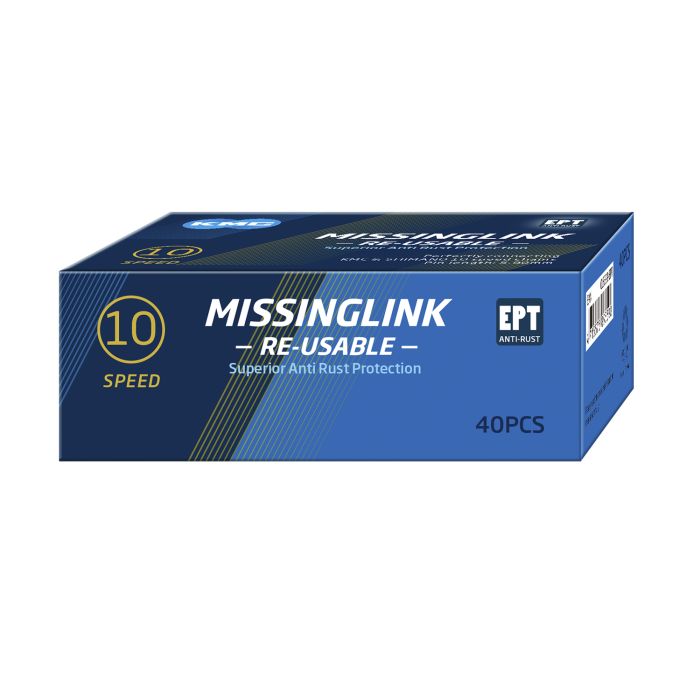 KMC Missinglink 10r - ept - Silber - Werkstatt (40 Stück)