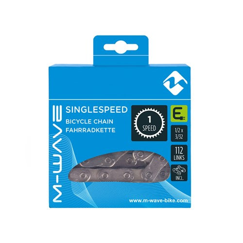 M-Wave M-Wave (KMC) Halskette E-Bike Ein-Geschwindigkeit 1 2x3 32 112 Links Silber