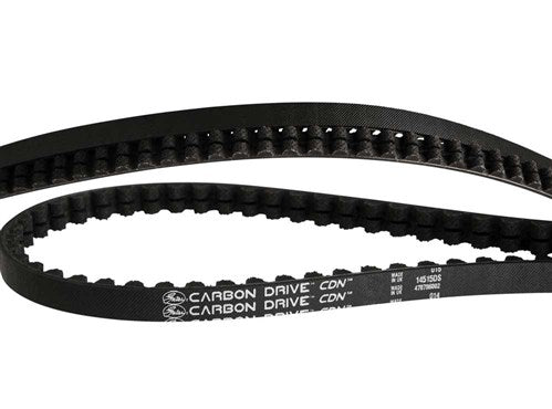 Gates CDN -Gürtelkohlenstoffantrieb 111T Schwarz - 1221 mm - Fahrradkette