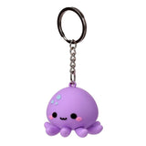 Wendy der Oktopus Adoramals 3D-PVC-Schlüsselanhänger