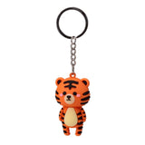 Alfie der Tiger Adoramals 3D-PVC-Schlüsselanhänger