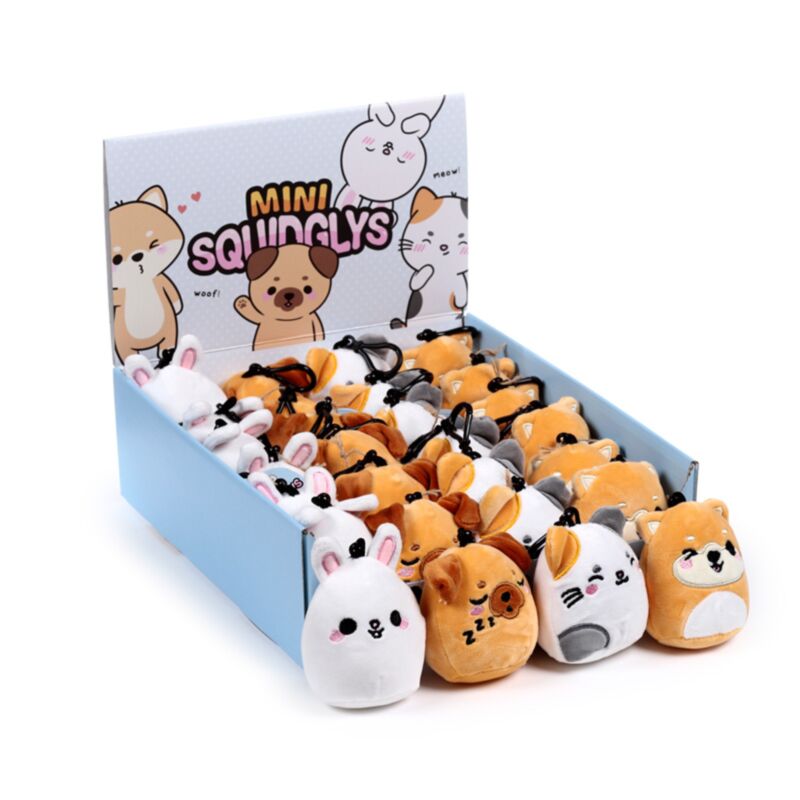 Squidglys adoramals Haustiere Mini-Schlüsselanhänger