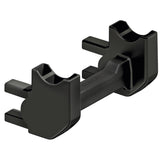 Klickfix Distanzadapter e 90 Grad schwarz