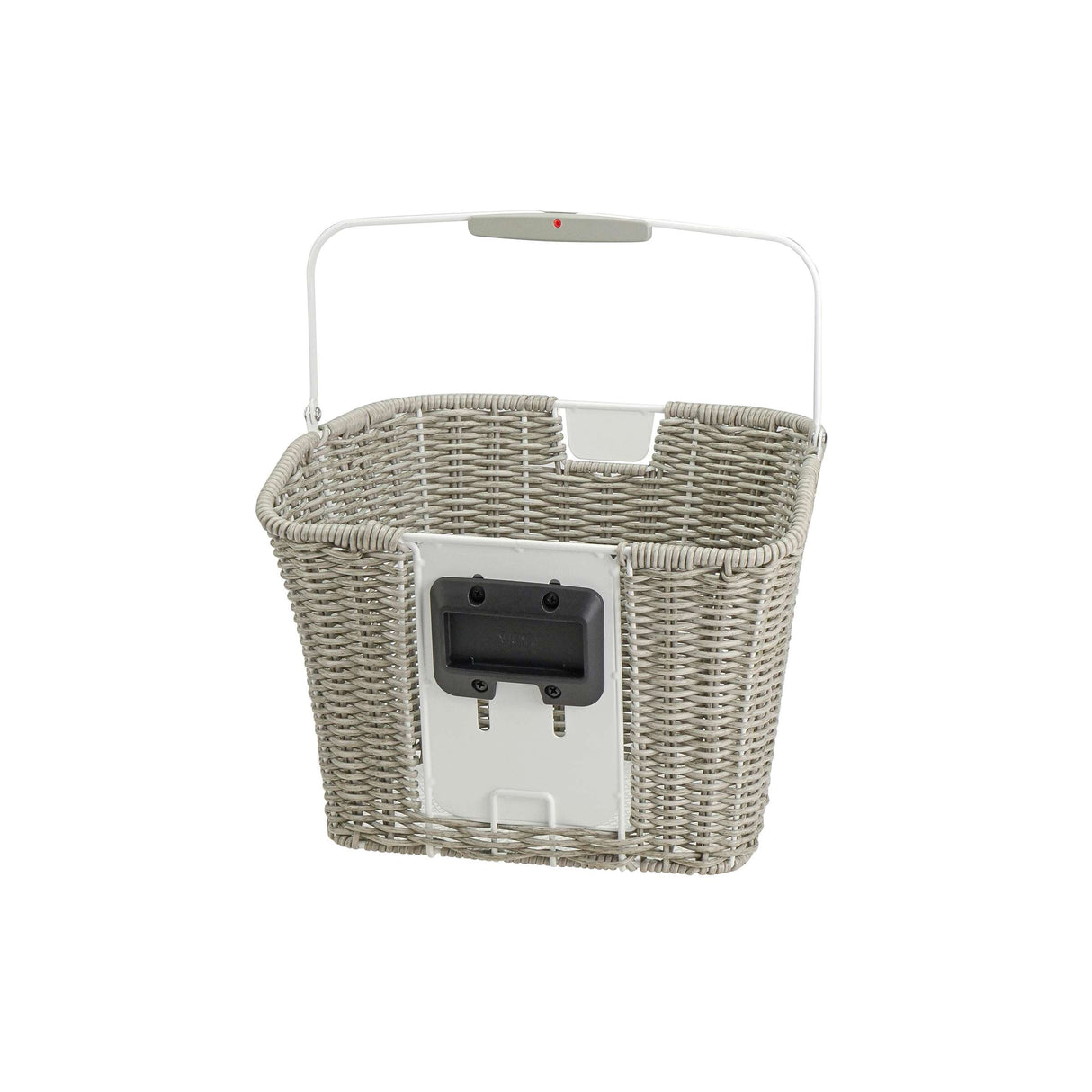 Klickfix Rixen Kaul Korb, vorne structura retro fr.basket r k structura retro steingrau