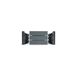 Basil Mirage Kiste Click 'n Crate Blau 24l