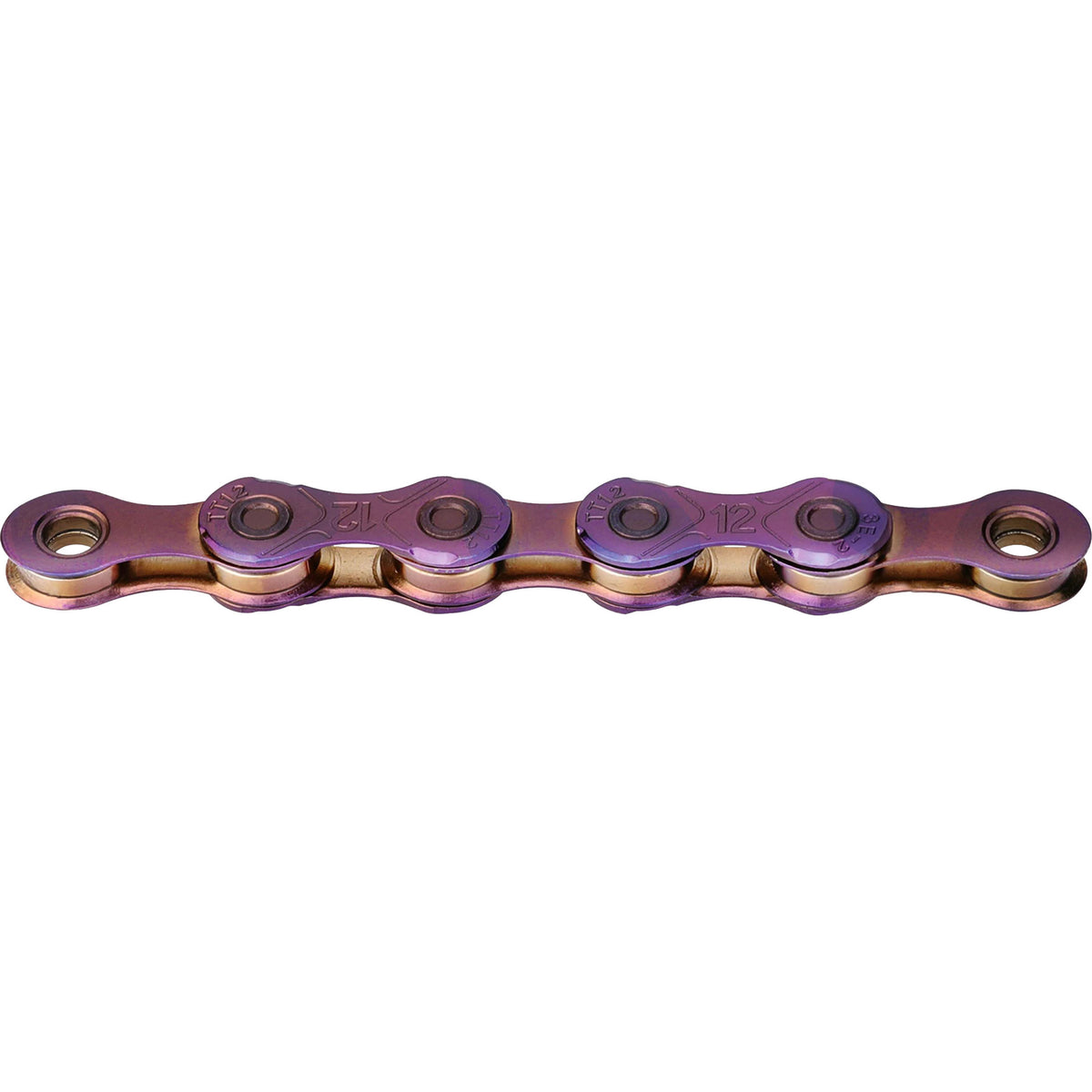 Kmc x12 Ti-N gewachste Kette 1 2 x 11 128 126gl blau