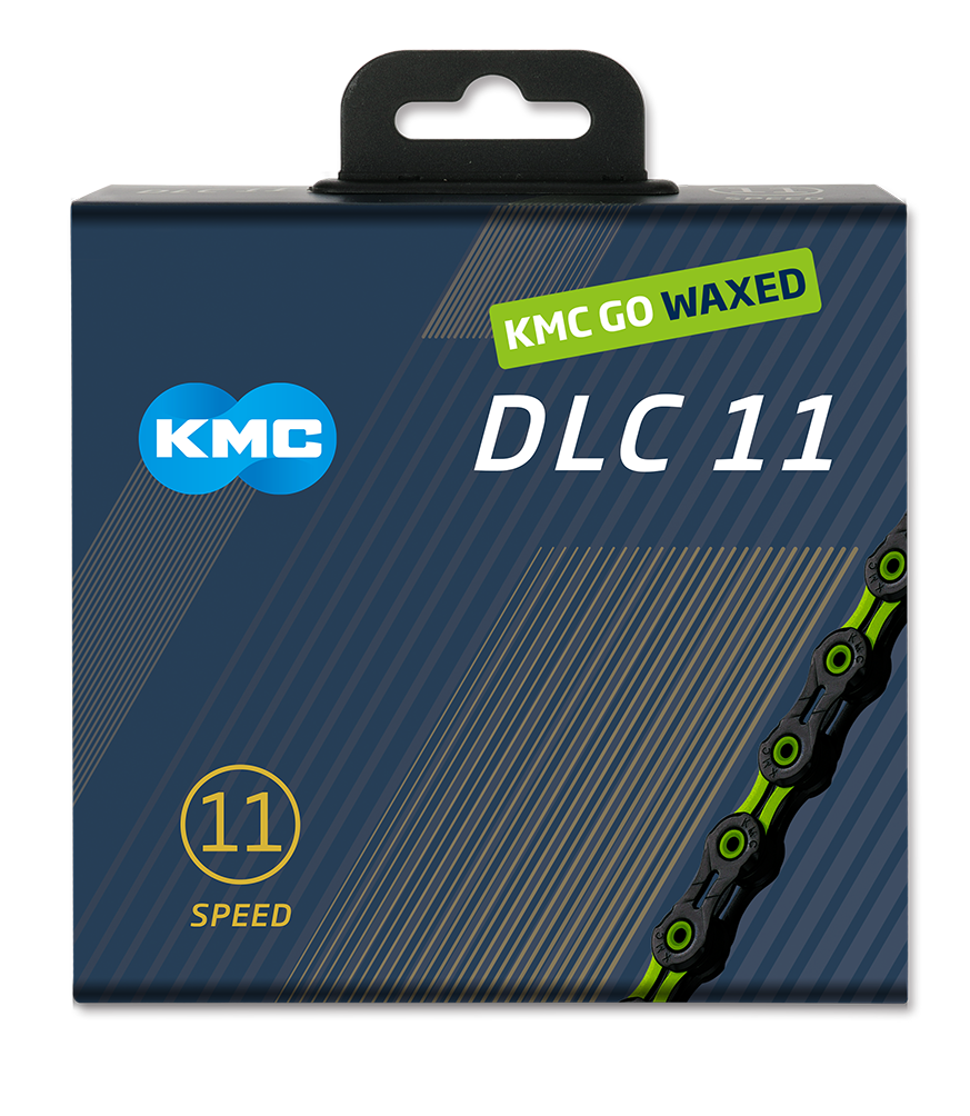 Kmc Kette dlc11 schwarz grün 118s gewachst