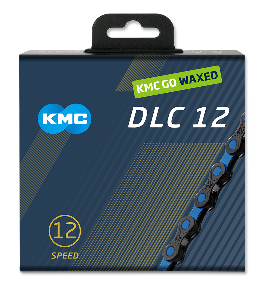 Kmc Kette dlc12 schwarz blau 126s gewachst
