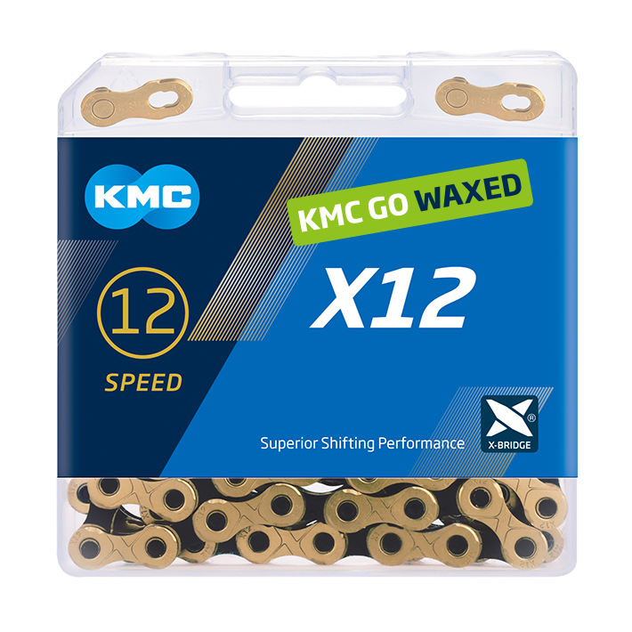 Kmc x12 gewachst – Ti-N – Goldschwarz