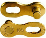 KMC -Fahrradkette fehlende Verbindung 10R Gold 5,88 mm