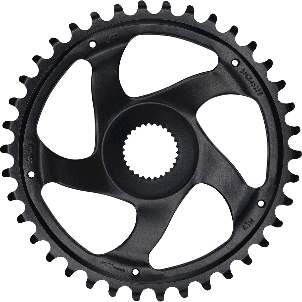 KMC Bosch E-Bike-Kettenringe 34T Schwarz