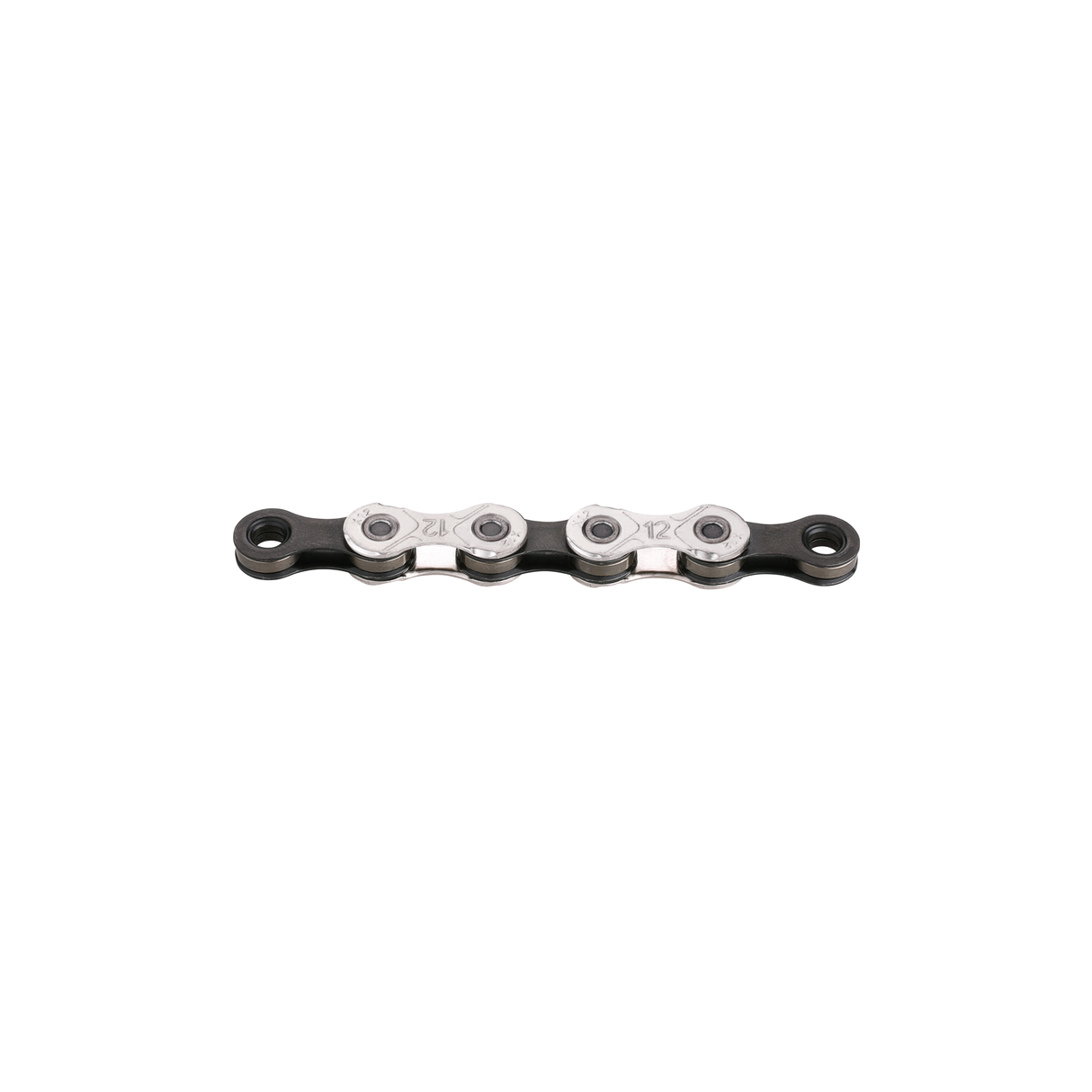 KMC X12 Fahrradkette 126 Silber Silber Schwarz