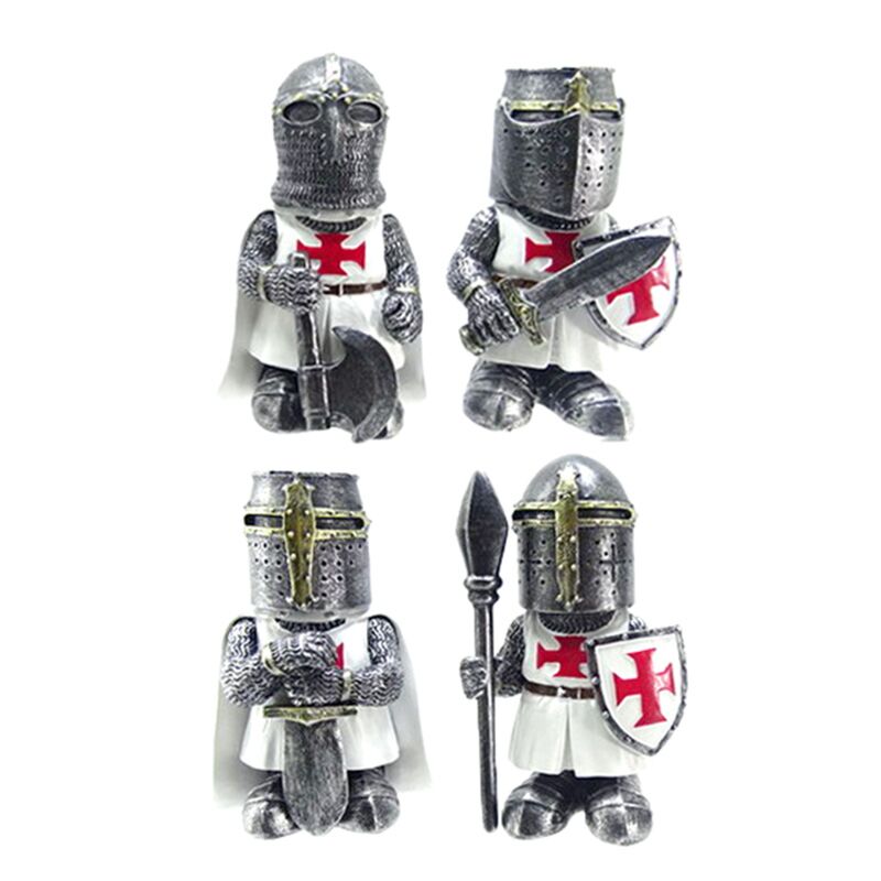 Niedlicher mittelalterlicher Ritter