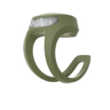 Knog Frog USB hinten – Jacke grün