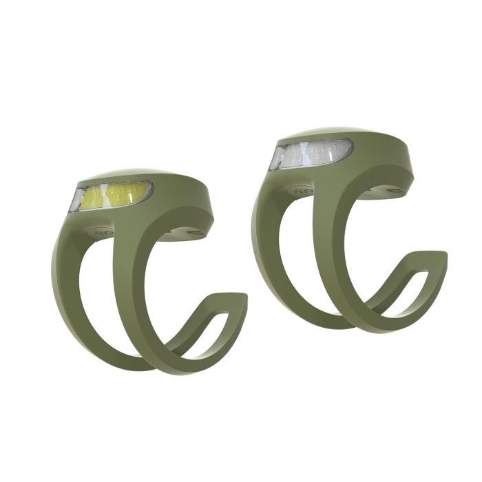Knog Frog USB Doppelpack – Jacke grün