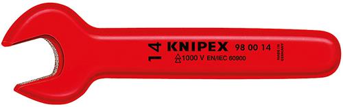 Knipex Maulschlüssel 12 x 125 mm VDE - 980012
