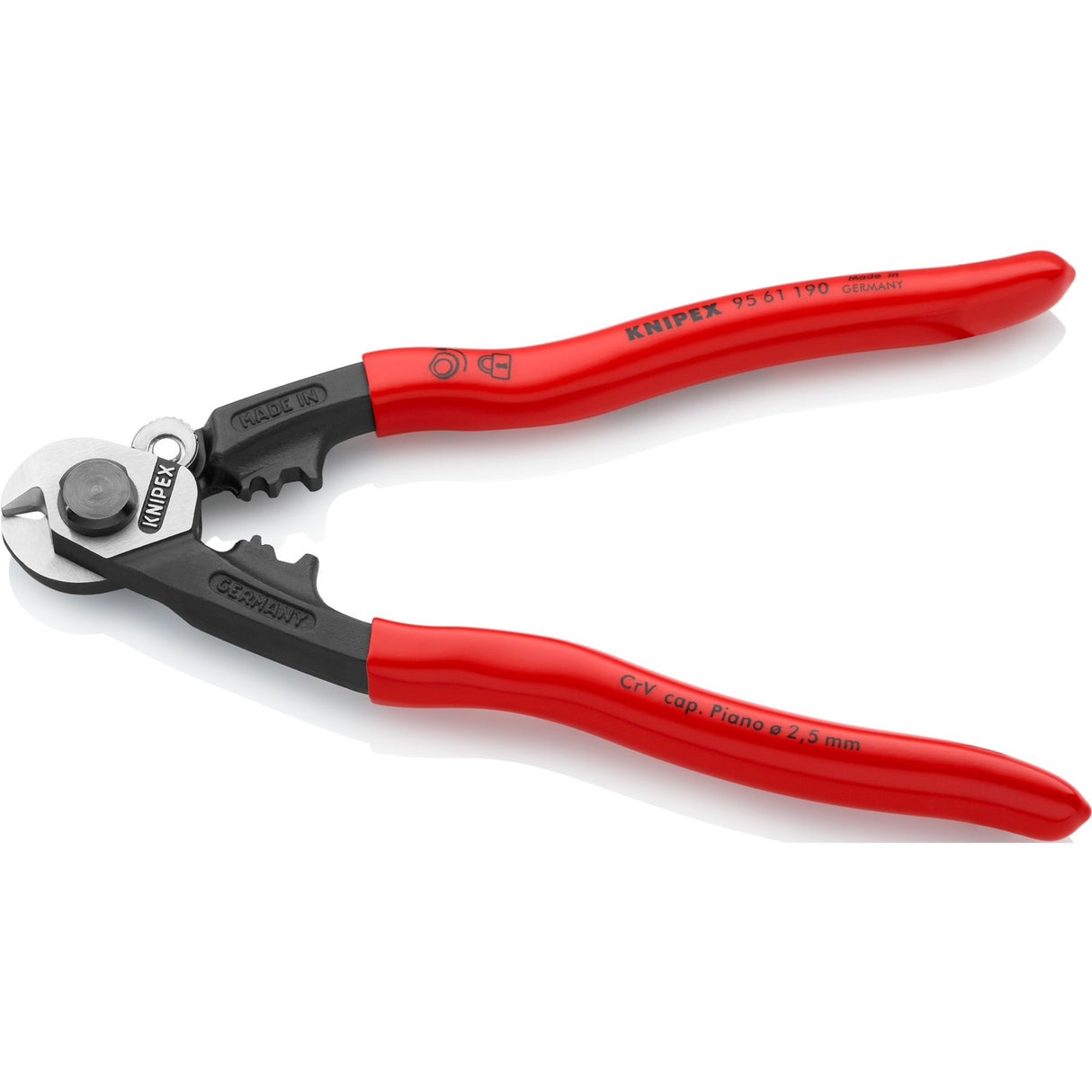 KNIPEX Steel wire scissors 9561190