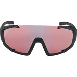 Alpina Sports Sportbrille Hawkeye qv mattschwarz