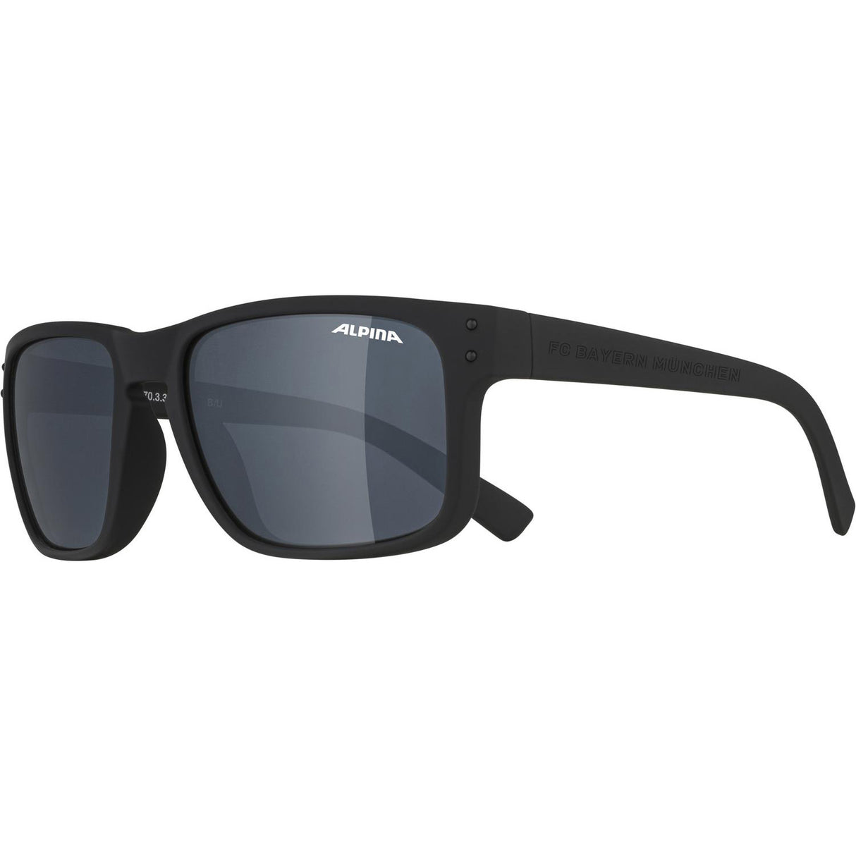 Olympische Sportbekleidung Alpina Sport Bril Cosmic Black