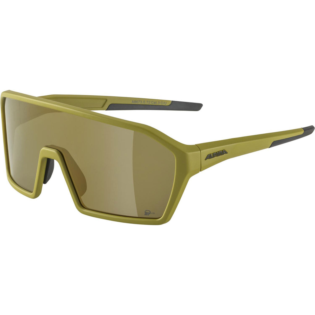 Alpina Sports Sportbrille Ram Q-Lite Oliv