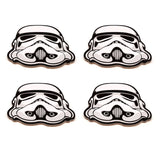 Das originale Stormtrooper-Set mit 4 Untersetzern