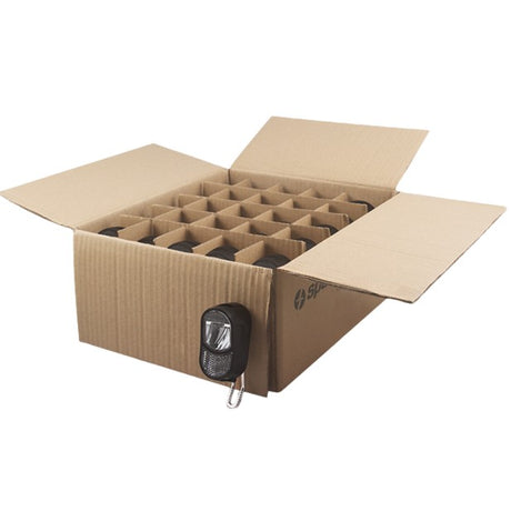 Spanninga metaal b.v. spanninga luz xb koplamp bh190-1 incl. 3 x aaa batterij (wp 25 stuks)