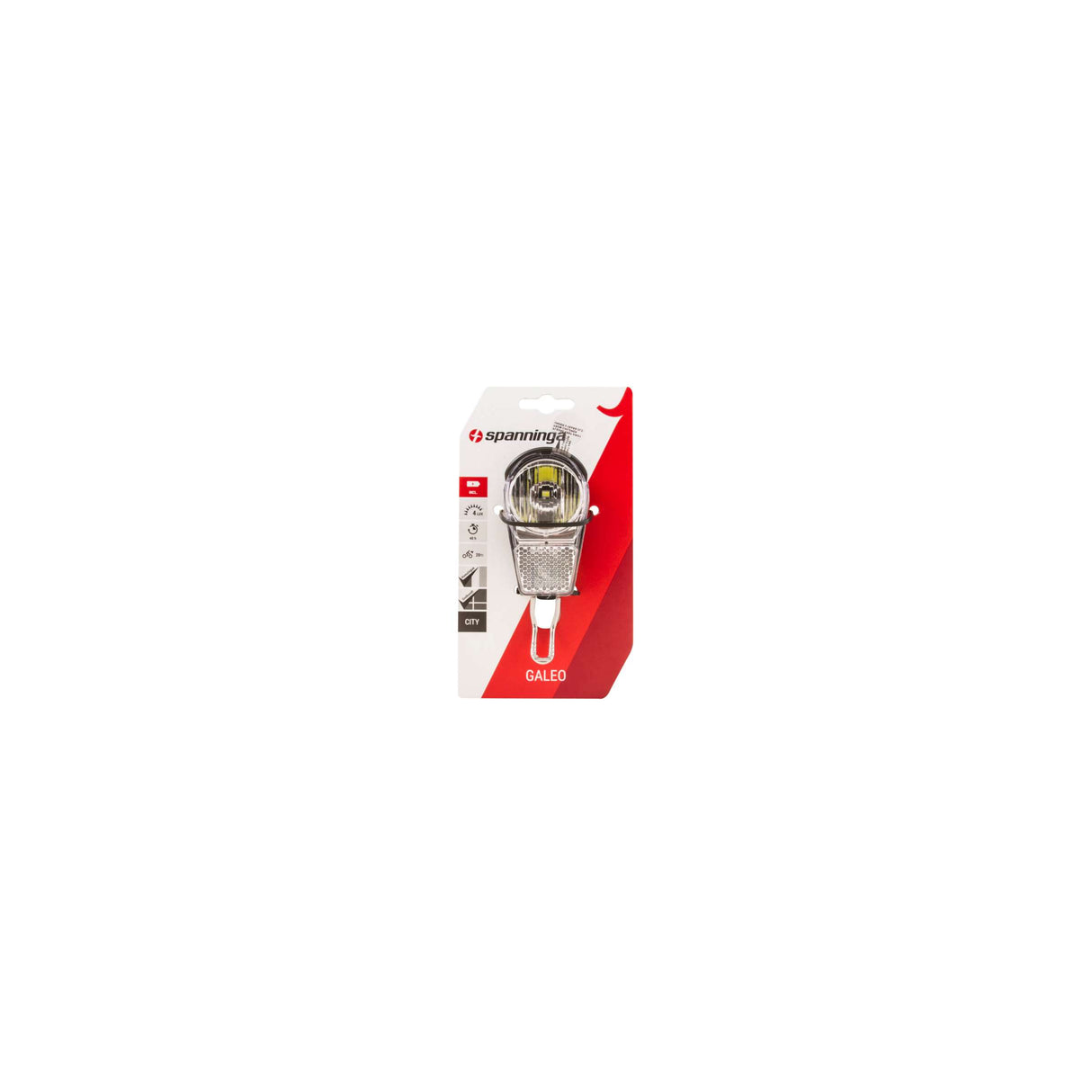 Scheinwerfer Galeo ER3f Batterie LED 8 cm Schwarz